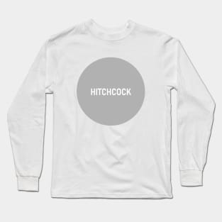 Hitchcock's Black And White Long Sleeve T-Shirt